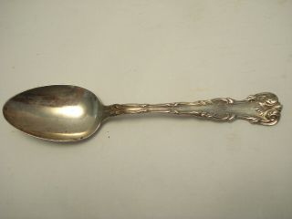 Vintage Mauser Mfg Co Sterling Silver Large Serving Spoon Monogrammed 77.  5 Grams