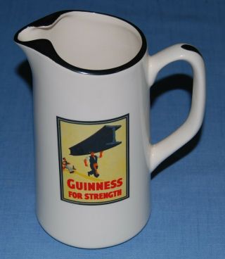 Guinness Water Jug - Guinness For Strength