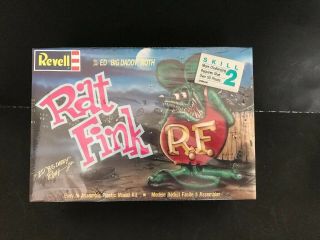 1990 Revell Ed Big Daddy Roth Rat Fink Model Kit