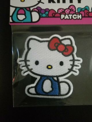 Set of 4 Hello Kitty Rainbow - Bow - Red & Blue Dress Patches Sanrio 2