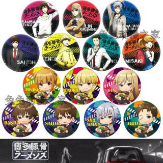 14pcs Anime Hakata Tonkotsu Ramens Cosplay Party Pin Button Brooch Badges C673
