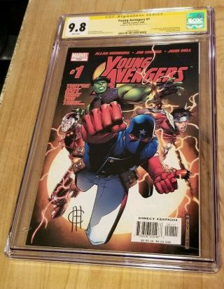 Ss Jim Cheung Avengers 1 (2005) 1st Young Avengers Kate Bishop Marvel Cgc 9.  8