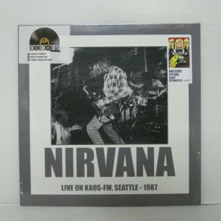 Nirvana - Live On Kaos - Fm,  Seattle - 1987 Lp Ltd 1000 Press Rsd 2016