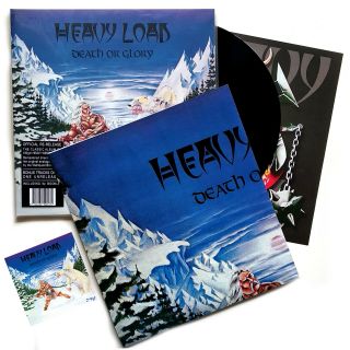 Heavy Load - Death Or Glory Lp Vinyl [bonus Cd] Poster No Remorse Rec 2019