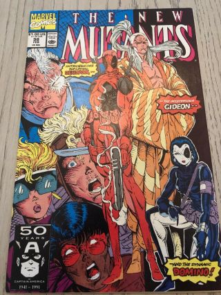 Mutants 98 Vol 1 Perfect 1st Appearance Deadpool Cgc 10??