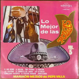 Mariachi Mexico De Pepe Villa Lo Mejor De Las Polkas Vol 5 Sonomex Import Mexico
