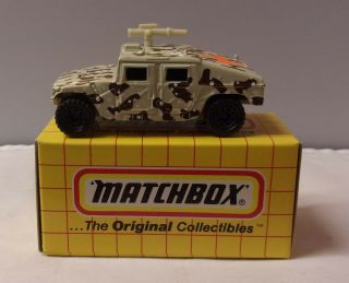 Mj7 Matchbox - Yellow Box - Mb03 Hummer - Tan