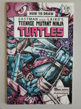 How To Draw Teenage Mutant Ninja Turtles Tmnt 1 Mfg Error Variant Vf