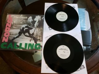 The Clash London Calling 180 Gram Double Record Lp Vinyl - Punk