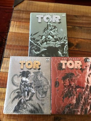 Tor Dc Comics Joe Kubert Library Volumes 1,  2 And 3 Factory Hard Cover
