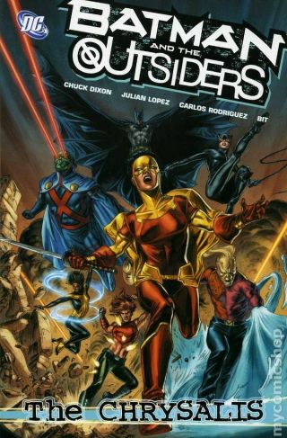 Batman And The Outsiders Tpb (dc) By Chuck Dixon 1 - 1st 2008 Nm Stock Image