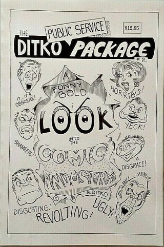 Ditko Public Service Package By Steve Ditko Graphic Novel/first Printing/1990