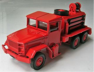 1977 Kaiser " Jeep " M35 6x6 Fire Truck By Solido,  France.