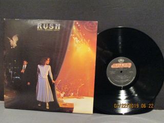 Rush Exit Stage Left Srm=2 - 7001 1981 Orig Vinyl Lp Ex,  /n/m