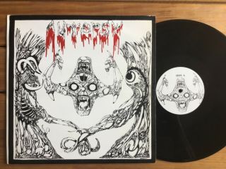 Autopsy - Live From The Grave Lp Us 1991 Very Rare Orig Nmint
