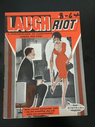 Laugh Riot - 8/64 - Dan Decarlo (3) - Bill Ward - Diane Webber - Humorama - Gga - Fine