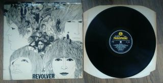 The Beatles - Revolver - Rare Uk Parlophone 12 " Stereo Vinyl Lp Y/b