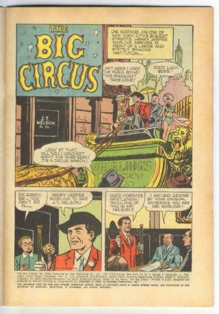 Four Color 1036 The Big Circus (Victor Mature) Dell Comics VF - {Randy ' s Comics} 3