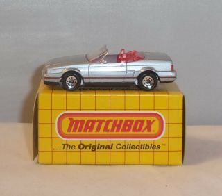 Mj7 Matchbox - Yellow Box - Mb72 Cadillac Allante - Silver