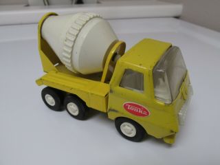 Vintage Tiny Tonka Cement Mixer / Concrete Truck In Good