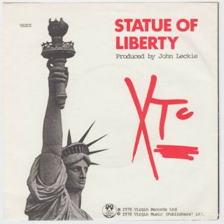 Xtc Statue Of Liberty Stunning Cond Orig Uk 7 " Powerpop Punk Listen