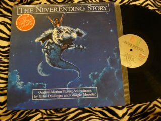 Neverending Story Soundtrack Lp Vinyl 1984 Giorgio Moroder St - 17139 Limahl Ost