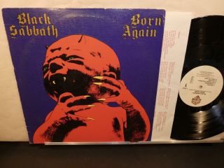 Black Sabbath: Born Again (vg,  1983 Warner Bros.  1 - 23978 Lp)