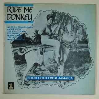 V/a " Ride Me Donkey " Reggae Lp Studio One