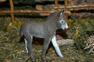 Donkey Foal Figurine Nativity Scene Presepio Farm Pesebre Nacimientos Burro