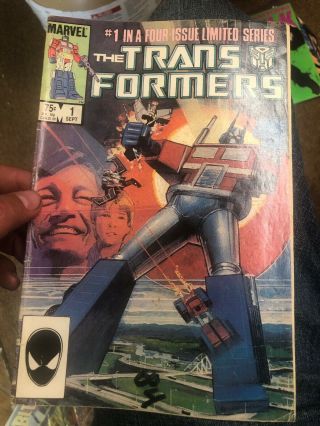 The Transformers 1 2 (sep 1984,  Marvel)