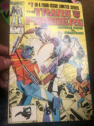 The Transformers 1 2 (Sep 1984,  Marvel) 2
