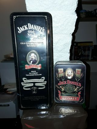 Jack Daniels Old Number 7 Tennessee Whiskey Old Style Tins