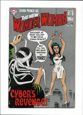 Wonder Woman 188 [1970 Vg - Fn] " Cyber 