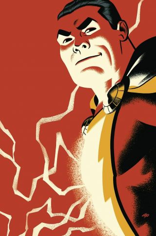 Michael Cho Signed Dc Comic Captain Marvel Fine Art Print Shazam