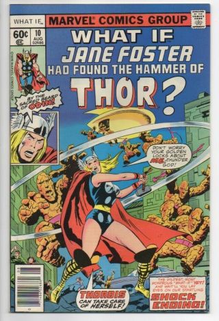 What If 10 Vf,  8.  5 Jane Foster Becomes Female Thor