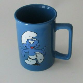 The Smurfs Dance Party Blue Coffee Mug/cup