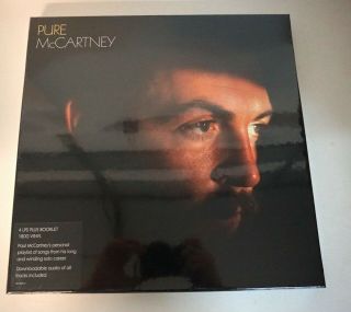 Paul Mccartney Pure Mccartney 4 Lps Plus Booklet 180g Vinyl Nib Ac42