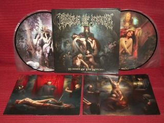Cradle Of Filth - Hammer Of The Witches 2x Picture Disc Lp Limited Import Gatefold