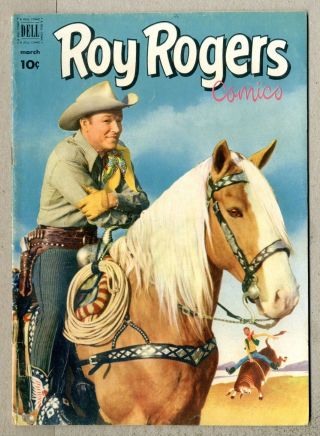 Roy Rogers Comics ( (and Trigger,  92 On) 51 1952 Vg 4.  0