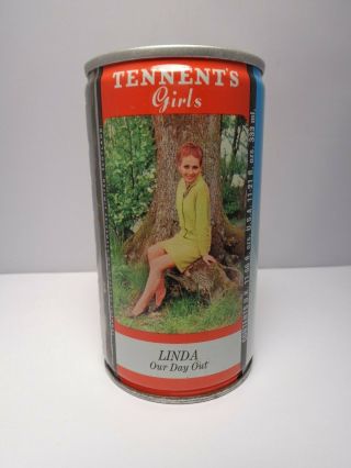 Tennents Girls Lager Linda " Our Day Out " C.  S.  Pull Tab 333ml.  Beer Can 4