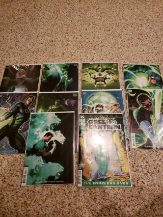 The Green Lantern 1 2 3 4 5 6 7 8 9 10 Annual 1 Morrison.  Variants
