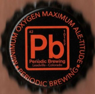 Usa Beer Crown Bottle Cap - Periodic Brewing -