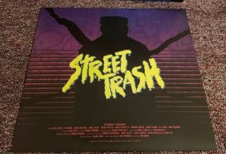 Rick Ulfik Street Trash Vinyl LP Motion Picture Soundtrack Lunaris OOP 3