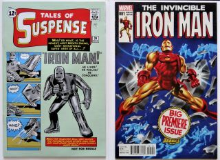 Tales Of Suspense 39 (1963) - 1st App Reprint - Iron Man 1 (2015) - 1:25 Variant - Nm