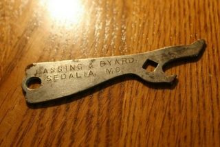 Cassing And Byard,  Sedalia,  Missouri,  Bottle Opener 1912 - Shaped As A Woman 