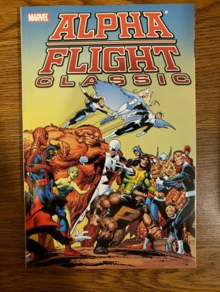 Alpha Flight Classic Vol 1 Tpb Marvel John Byrne
