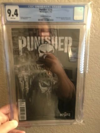 The Punisher 218 NM 1st Print Marvel Jon Bernthal Netflix Variant Broken Corner 2
