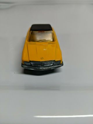 Lesney Matchbox Superfast Mercedes 350 SL No.  6 Yellow Made in United Kingdom 5