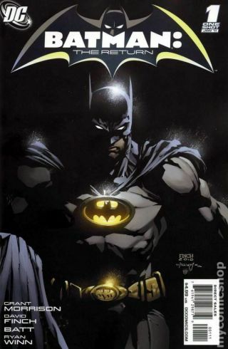 Batman The Return (dc) 1a 2011 Finch Variant Vf Stock Image