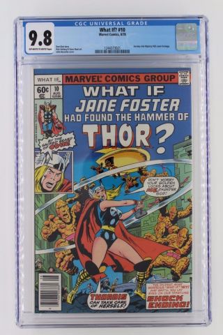What If? 10 - - Cgc 9.  8 Nm/mt - Marvel 1978 - Journey Into Mystery 83 Cover